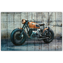 Панно с рисунком мотоцикл Creative Wood Мотоциклы Мотоциклы - Мото 6